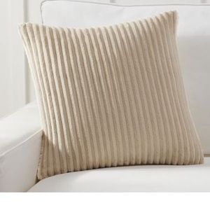Pottery Barn Ridgeline Sherpa Back Pillow Cover, 20 x 20" set of 3